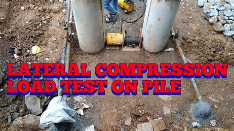 astm compression pile load test|basement pile testing.